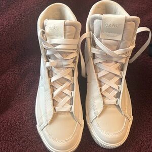 Nike Women's White High-Top Sneakers